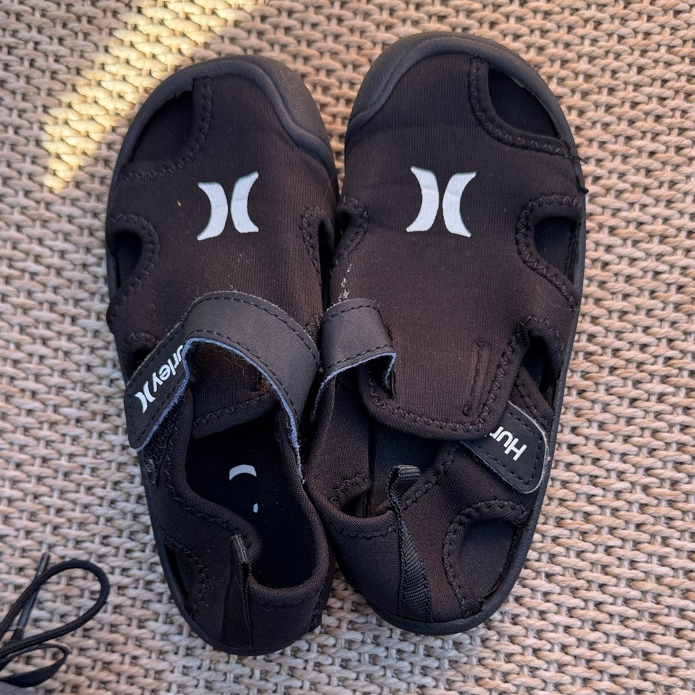 Hurley Kids Black Slip-On Water Shoes